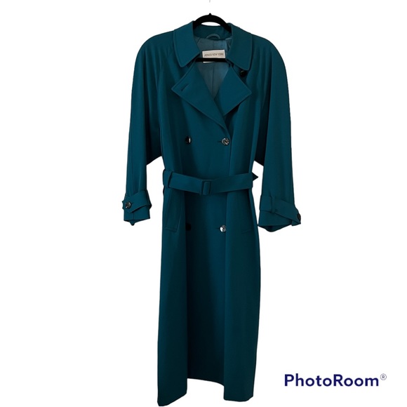 Jones New York Jackets & Blazers - Jones New York Trench Coat Size 12P Vintage from 1990s Made in the USA
